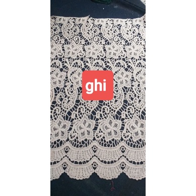 vải ren chỉ bông chân