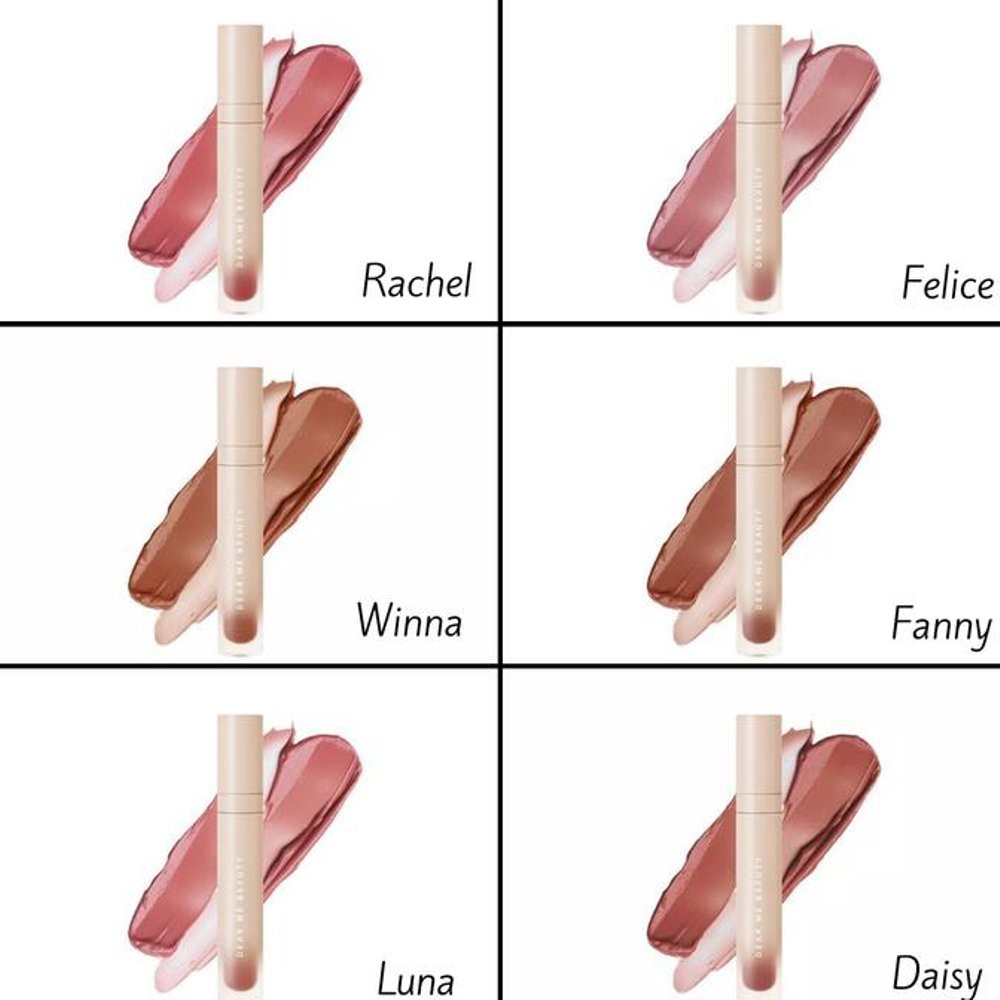 (hàng Mới Về) Son Môi Dear Me Chất Lì Màu Nude Thời Trang