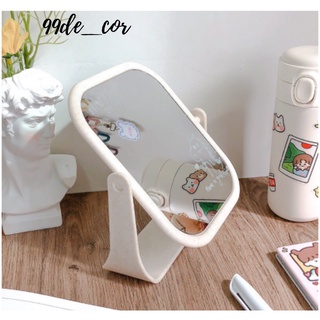 Gương để bàn đế gỗ -99de_cor-