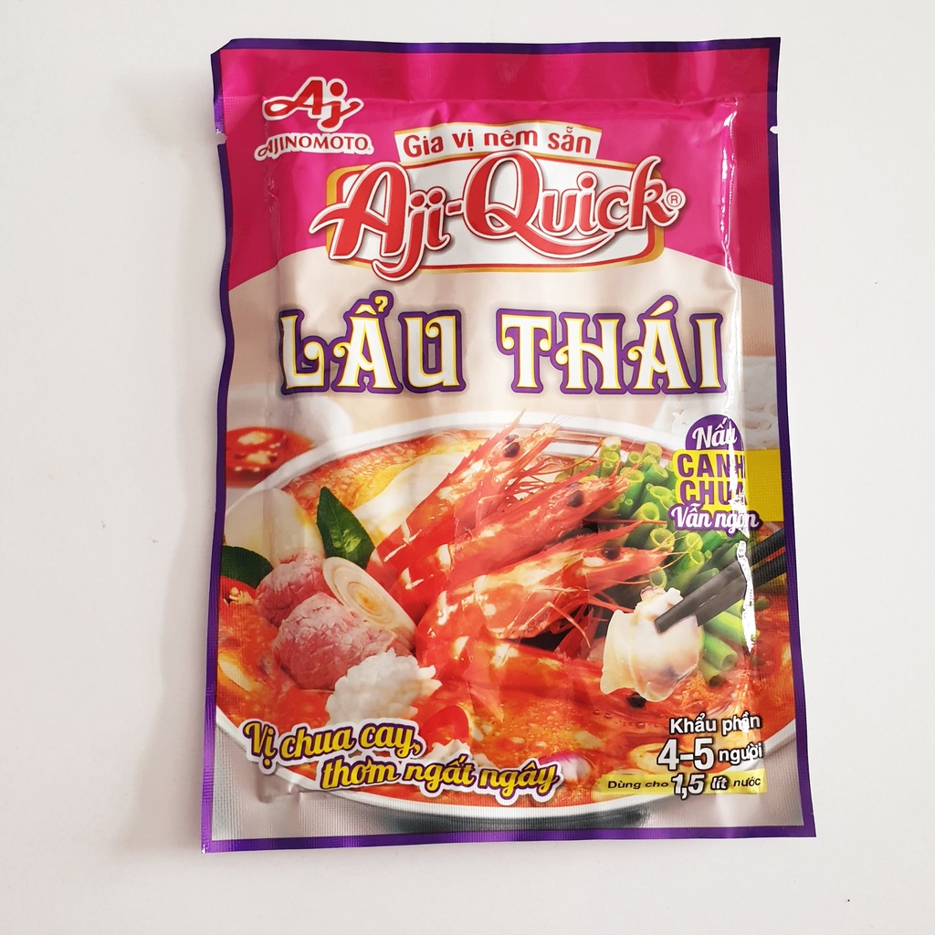 Gia Vị Lẩu Thái Aji-Quick 55g - Dùng cho 1500ml nước lẩu | BigBuy360 - bigbuy360.vn