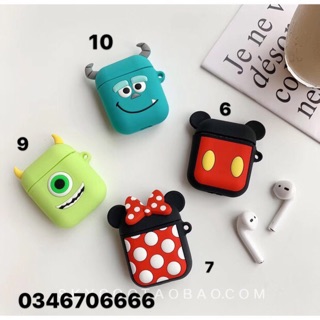 Bao da silicon hình thú Airpod 1/2