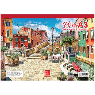Vở vẽ A3 Hồng Hà