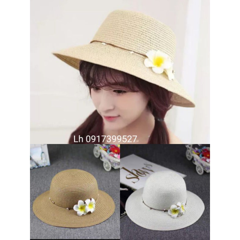 Mũ rộng vành đi biển , nón rộng vành đi biển