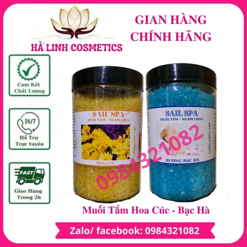 Muối Tắm Sữa Bò, thảo dược, hoa Hồng, hoa cúc, lavender, trà xanh, bạc hà 1000gr giá tốt