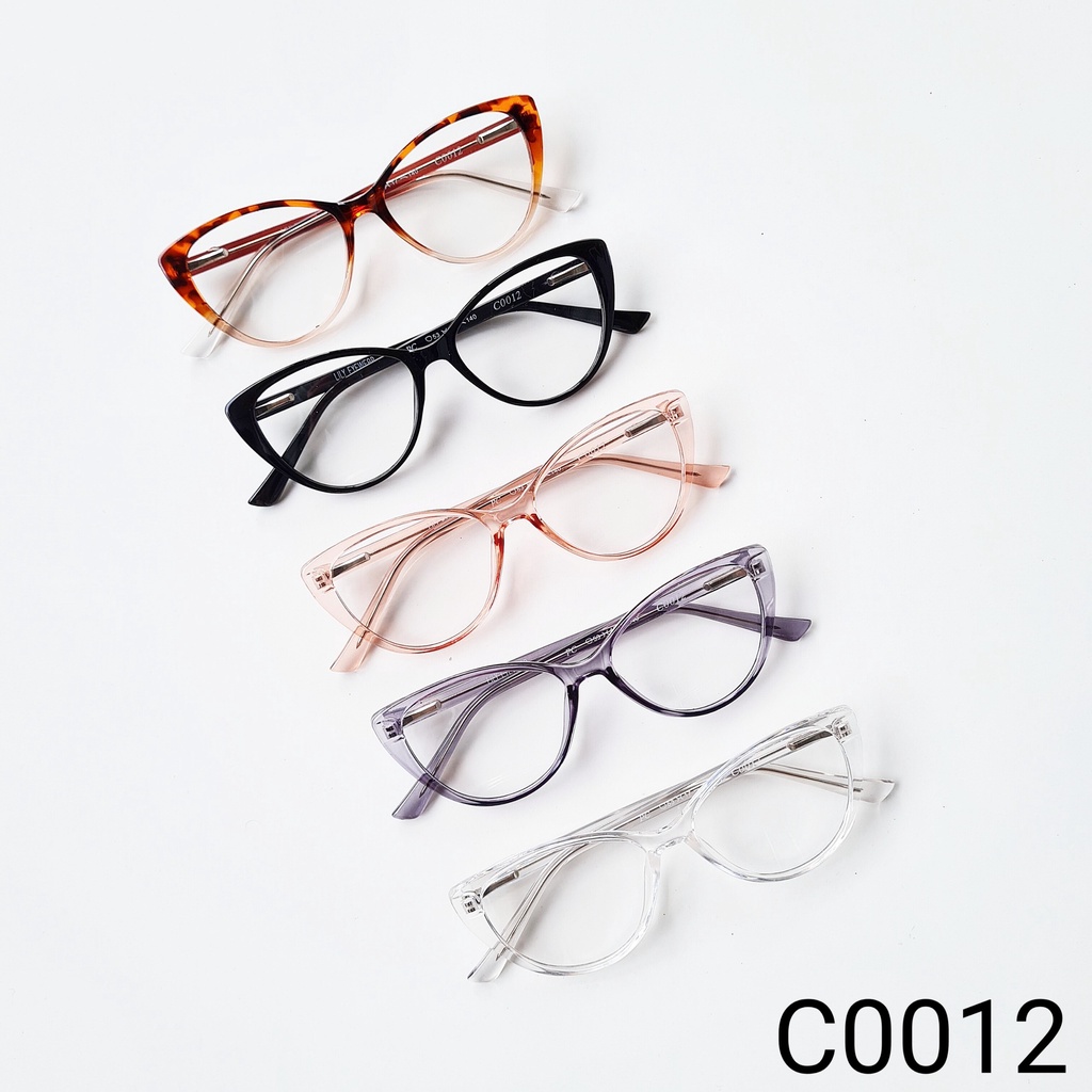 Kính mắt mèo nữ LILYEYEWEAR thiết kế nhỏ gọn màu sắc thời trang c0012