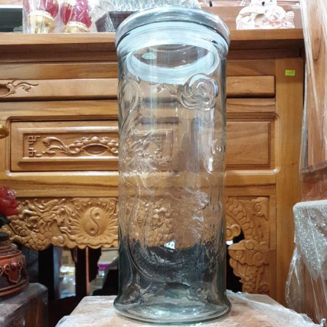 Bình ngâm rượu trụ rồng 19 lít