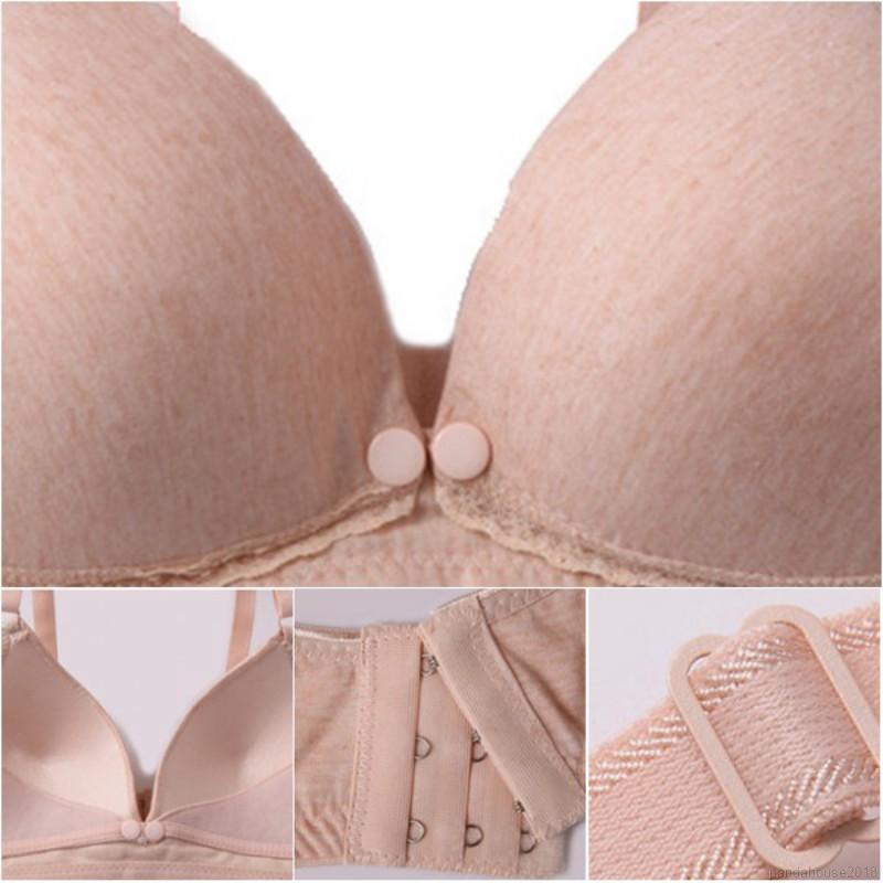Áo ngực cotton màu trơn cho mẹ bỉm sữa | BigBuy360 - bigbuy360.vn