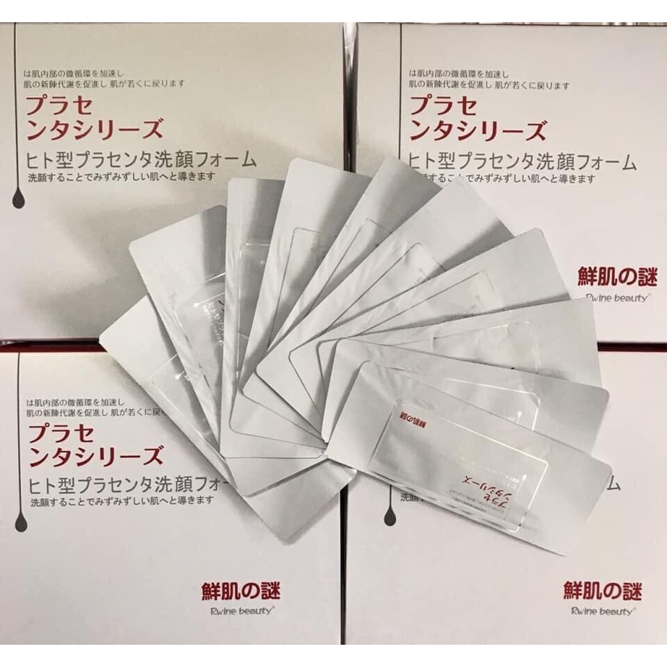 Lẻ 1 Gói Ủ Trắng Face NHau Thai Cừu (Nội Địa Nhật) | BigBuy360 - bigbuy360.vn