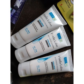 COMBO 3 Kem Rửa Mặt Dưỡng Ẩm Tối Ưu Hada Labo Advanced Nourish Hyaluron Cleanser 25g