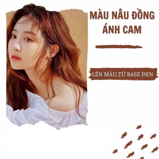 💥 Thuốc nhuộm tóc màu Nâu Đồng Ánh Cam  🌟