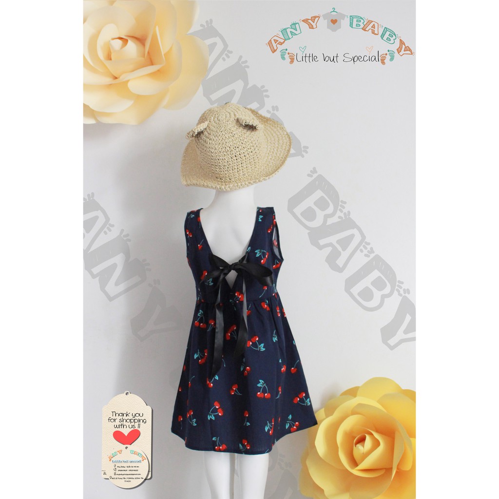 Đầm bé gái hình cherry xinh yêu ❣ ❣ ❣