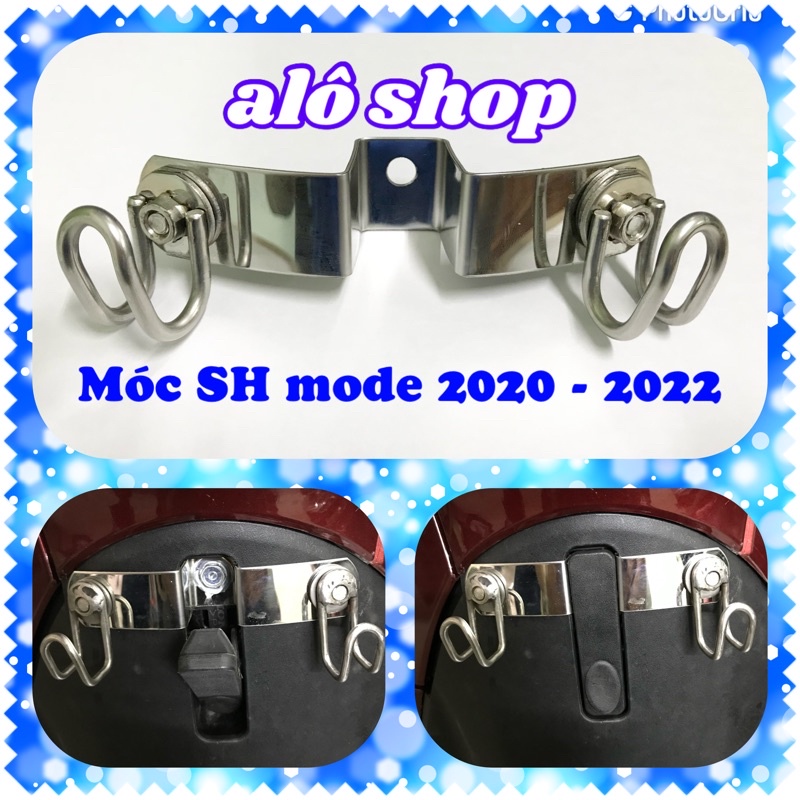 Móc treo đồ xe SH mode 2020-2022 Inox cao cấp
