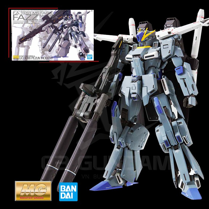 MÔ HÌNH GUNDAM BANDAI MG 1/100 FAZZ VER KA GUNDAM UNIVERSAL CENTURY