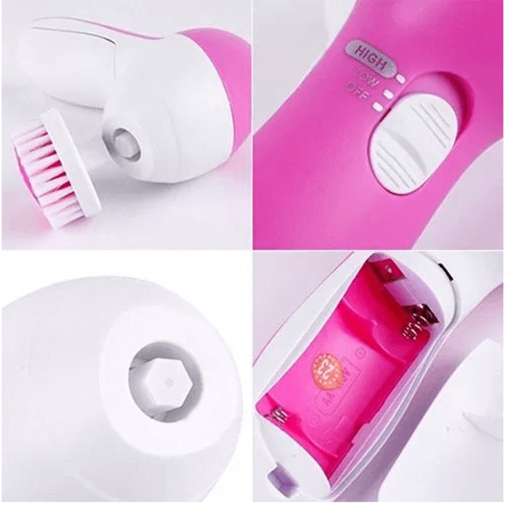 MÁY MASSAGE RỬA MẶT 5 IN 1 BEAUTY CARE MASSAGER