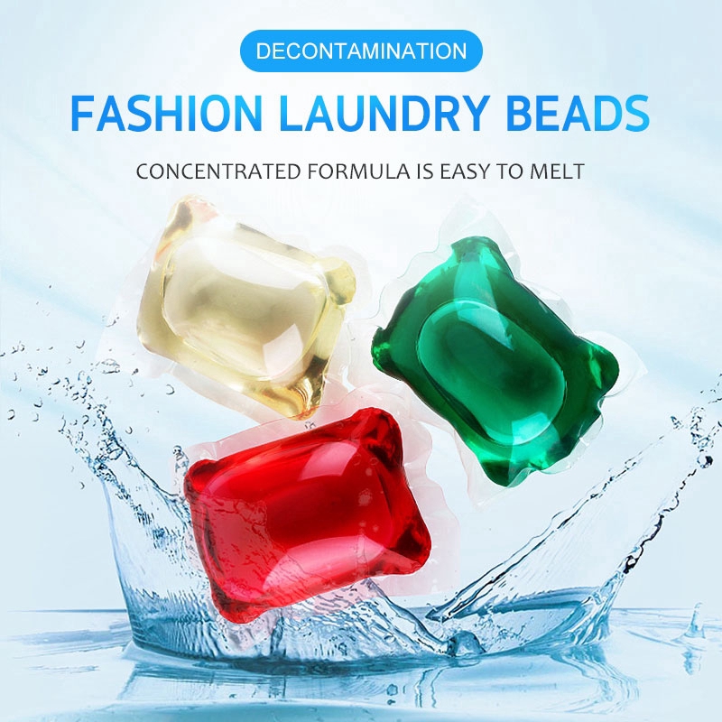 COD 5pcs  Cute Candy Laundry Pod Lasting Fragrance Cleaner Stains 8 Times Concentrated Laundry Washing Liquid MK