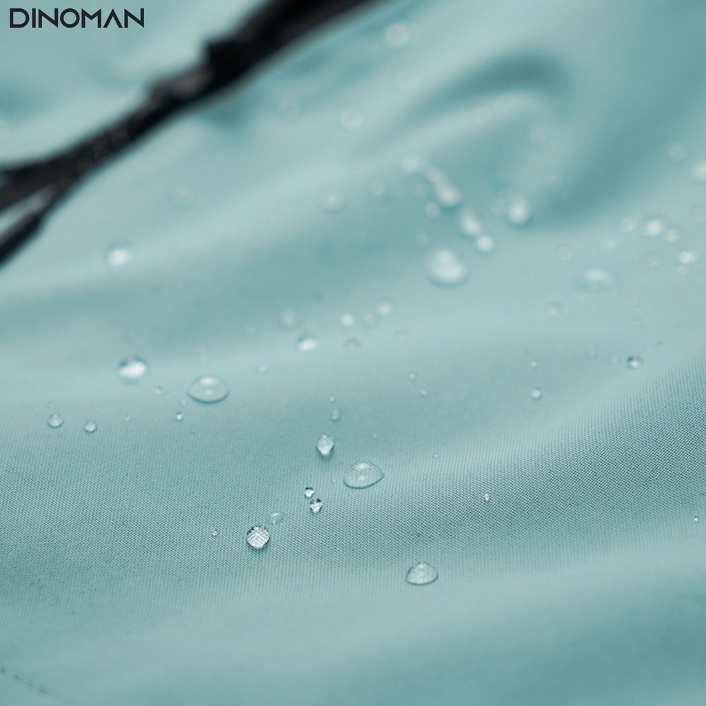 Áo Khoác Gió DINOMAN Cao Cấp 2 Lớp Chất Gió Tráng Bạc Chống Nước Cản Gió Ngăn Tia UV Tuyệt Đối Có Kèm Video