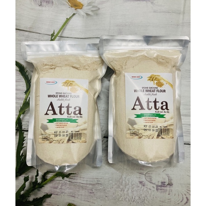 1kg Bột mỳ nguyên cám Atta