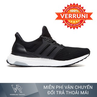 Bản Cao Cấp Giày Sneaker Ultra Boost 4.0 Black Màu Đen Nam Nữ
