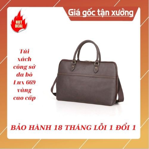 [BẢO HÀNH 18 THÁNG]Túi xách công sở cao cấp Dala 6 nâu cafe