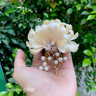 Hoa Cài Áo handmade Cao Cấp CV06 - HUTALINA