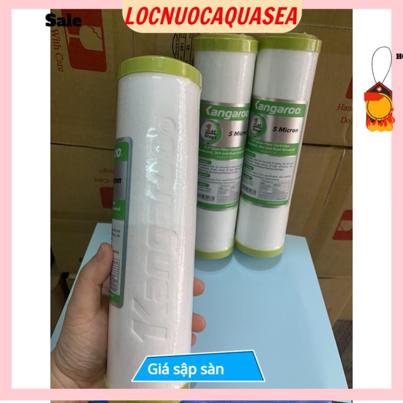 Giá Sốc Bộ 05 lõi lọc nước Kangaroo: 3 lõi số 1, 1 lõi số 2, và 1 lõi số 3 (Cam kết chính hãng) 👉 Lõi Lọc Số 123Kangaroo