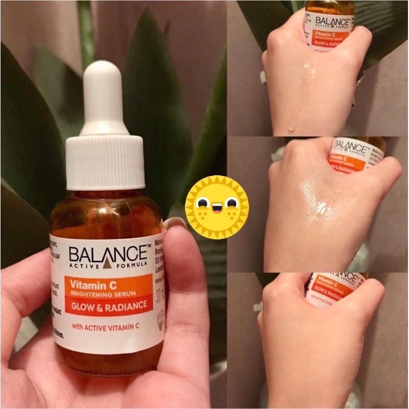 Serum Trắng Da, Mờ Thâm Balance Active Formula Vitamin C Brightening 30ml