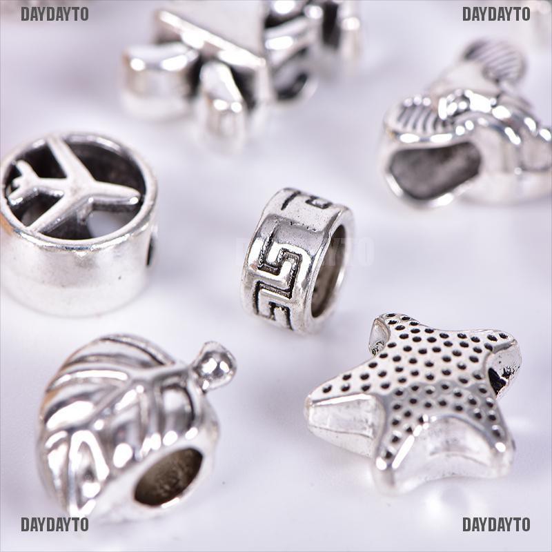 Set 60 Hạt Xỏ Lỗ Bali Phong Cách Cổ Điển Dùng Làm Trang Sức DIY