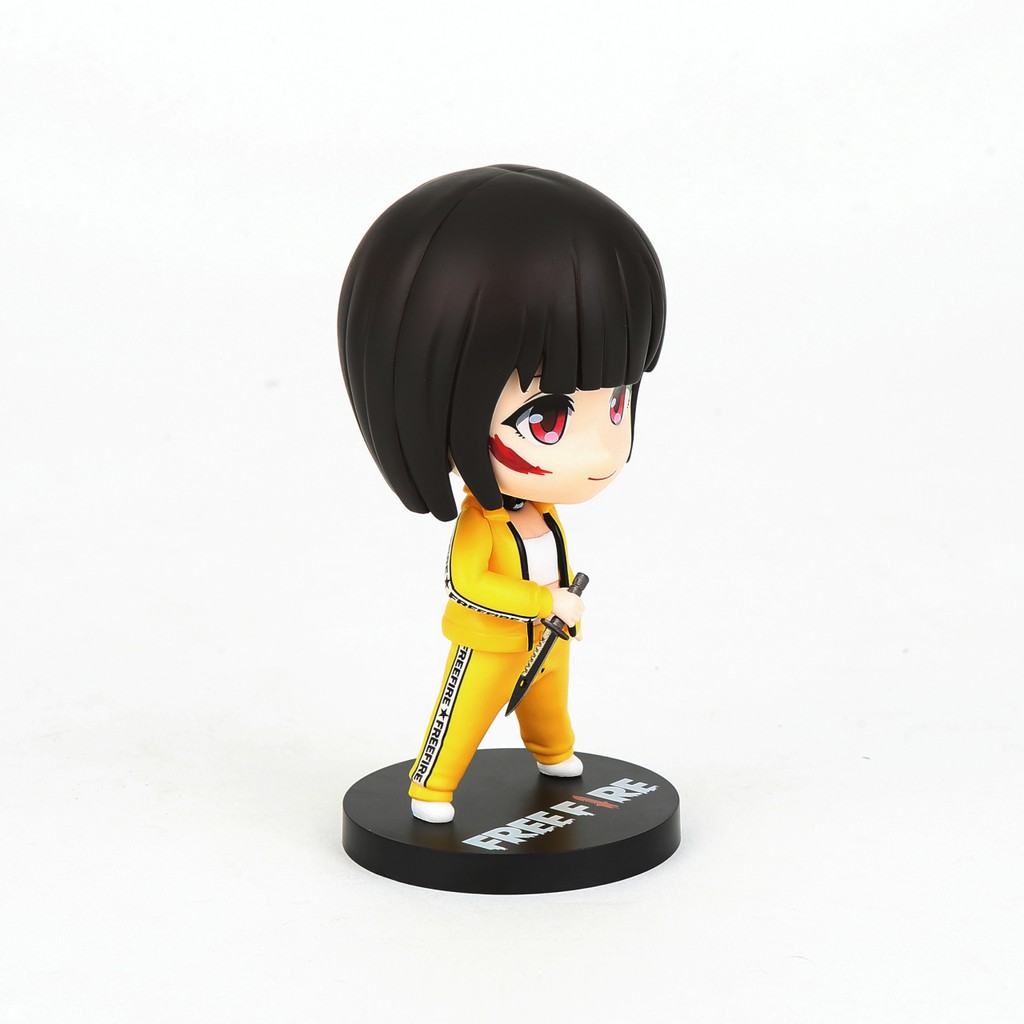 Free Fire Kelly Action Figure Q version10cm Mini Cute Toy