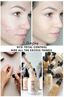 Kem nền NYX Professional Makeup Total Control Drop Foundation