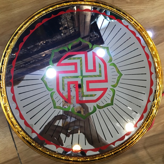Đèn hào quang cơ led (30cm) sen vạn