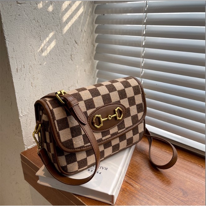 Túi xách nữ đeo chéo chất dạ form rộng rãi phong cách Hàn Quốc Capucha T184