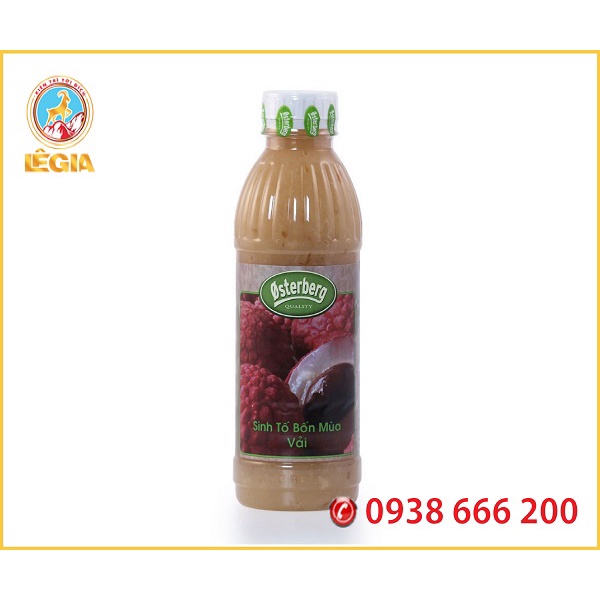 Sinh Tố OSTERBERG Vải 1L - OSTERBERG LYCHEE CRUSH