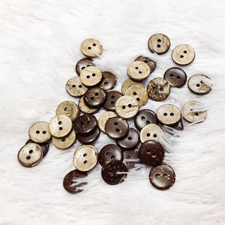 Nút áo gỗ cúc khuy size 1.3cm đính kết trang phục