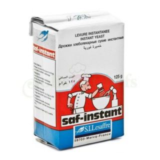 Men Khô Saf-Instant 125g nhãn đỏ