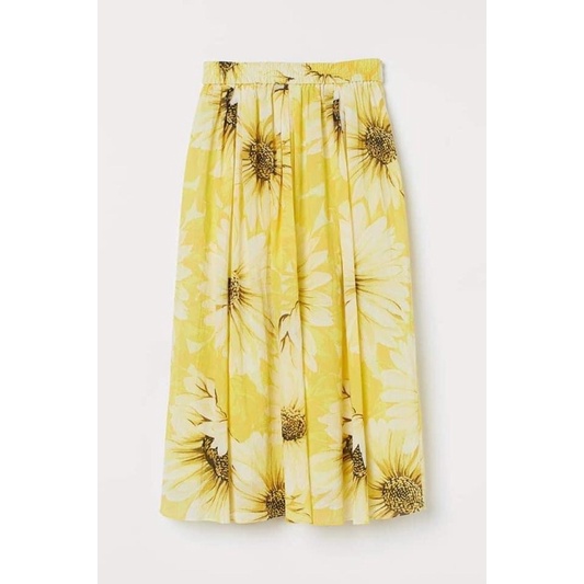 Set váy nữ hoa vàng hm auth