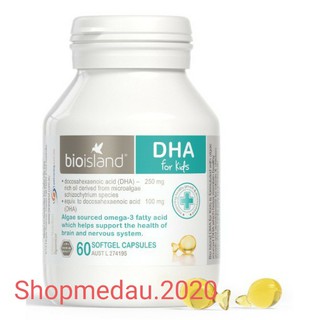 DHA cho bé 💖 FREESHIP 💖 DHA Bio Island của Úc phát triển não bộ cho bé