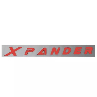 Chữ nổi Xpander dán capo xe ô tô