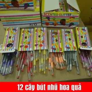 Bút nhũ đủ màu 12 cây