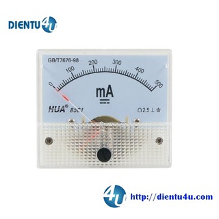 AMPE KẾ KIM DC 85C1 500MA