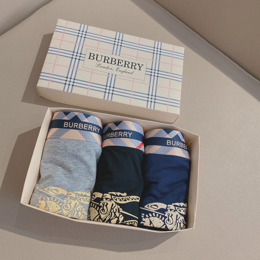 Quần lót, chíp, sịp đùi BBR siêu cấp mát lạnh Fullbox 3 chiếc MLN size M-XL
