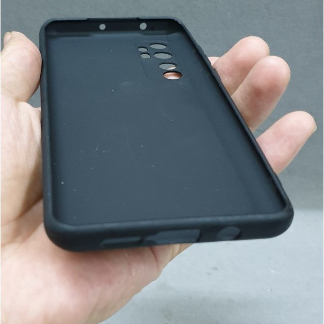 [Xiaomi Mi Note 10 Lite] Ốp lưng silicon dẻo đen bọc camera cao cấp Henyou