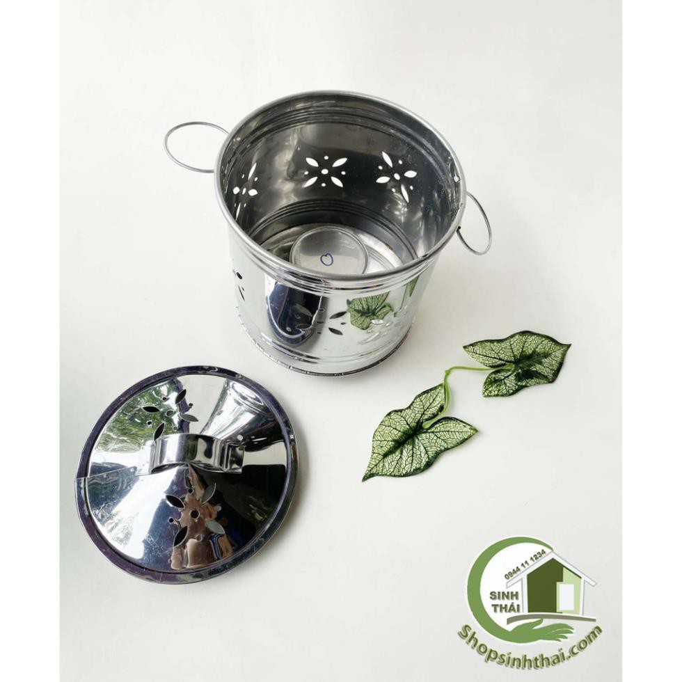 Lò đốt tiền vàng mã - đốt giấy tiền vàng bạc - lò đốt sưởi ấm inox