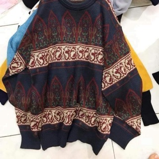 Áo len thổ cẩm chọn trên live