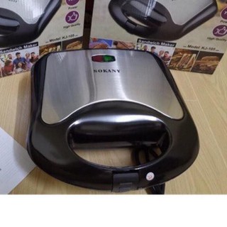 [FREE SHIP - HÀNG LOẠI 1] MÁY NƯỚNG BÁNH HOTDOG-SANDWICH Sokany KJ-105