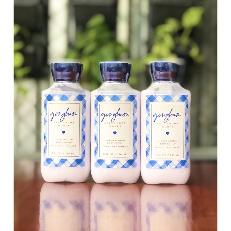 Lotion Gingham Bath and body works Shopee Việt Nam