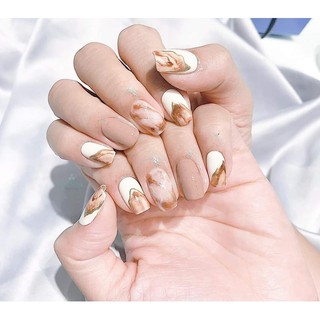 Sơn Habo màu trắng sữa siêu hot (15ml) ảnh thật nước sơn ảnh cuối