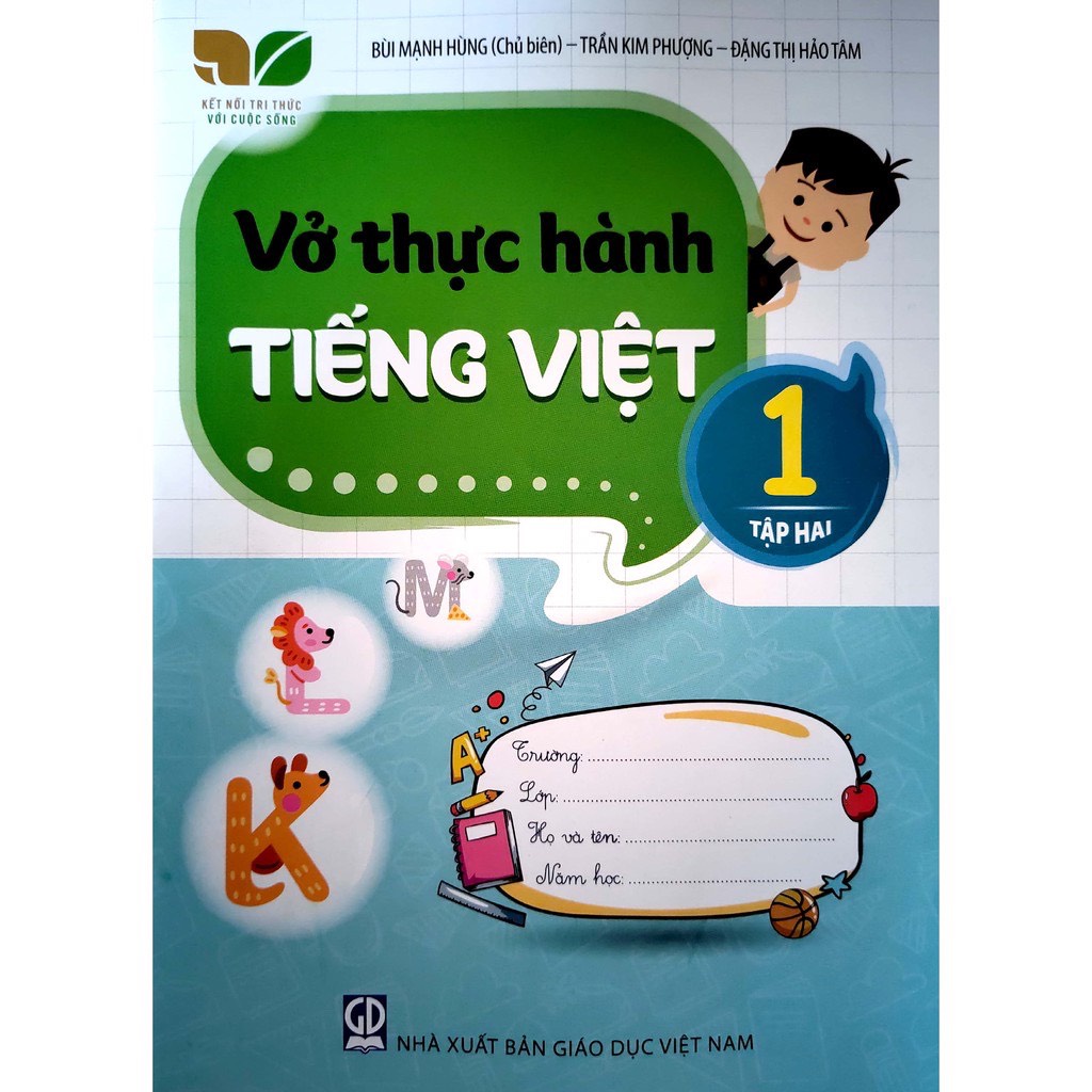 Sách - Vở Thực hành Tiếng Việt 1 tập 2 (Kết nối tri thức với cuộc sống)