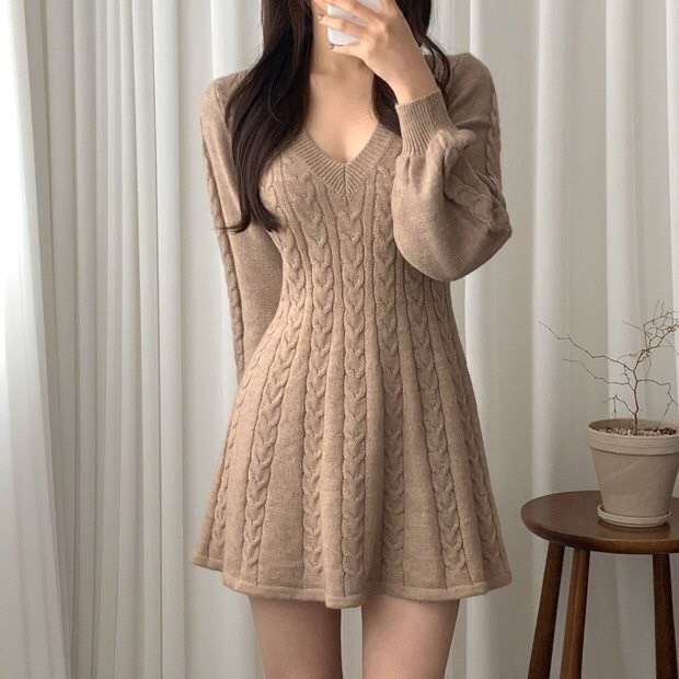 Váy Len Thừng Siêu Yêu ❤️❤️[RẺ VÔ ĐỊCH]❤️❤️ Siêu Sexy, Chất Siêu Đẹp