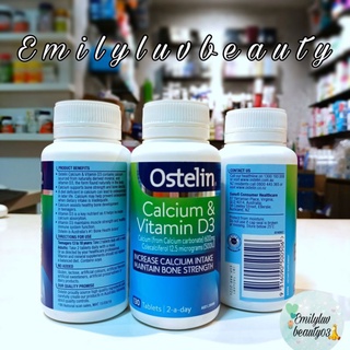 Ostelin Canxi + Vitamin D3 Úc 130 viên date 2024
