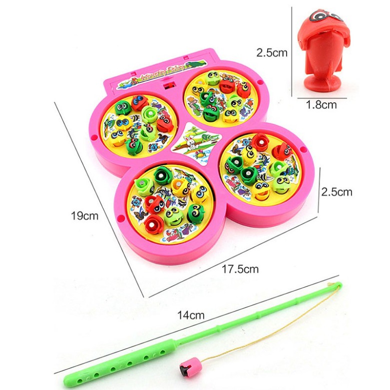Sale Sốc Bộ Đồ Chơi Câu Cá 4 Hồ Cho Bé Thoả Sức Vui Chơi, Đồ Chơi Trẻ Em
